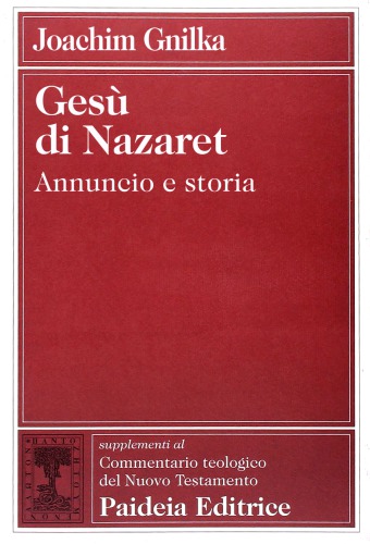 Gesù di Nazaret annuncio e storia