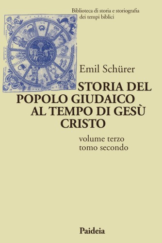 Storia del popolo giudaico al tempo di Gesù Cristo (175 a. C.-135 d. C.). 3.2