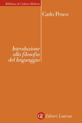 Introduzione alla filosofia del linguaggio