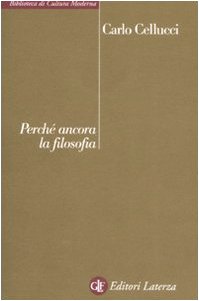 Perché ancora la filosofia