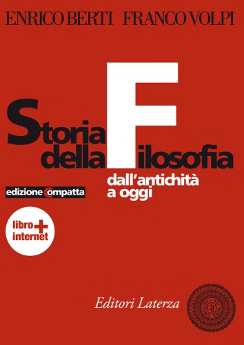 Storia della filosofia dall'antichità a oggi. Edizione compatta