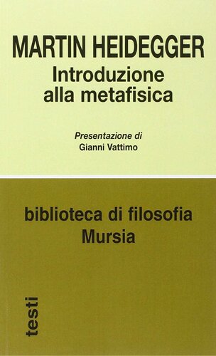 Introduzione alla metafisica