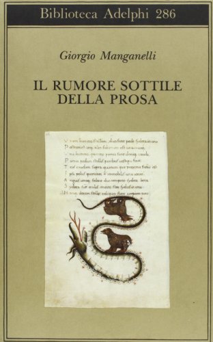 Il rumore sottile della prosa