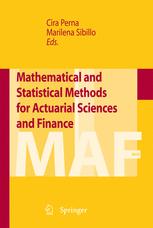 Mathematical and statistical methods for actuarial sciences and finance