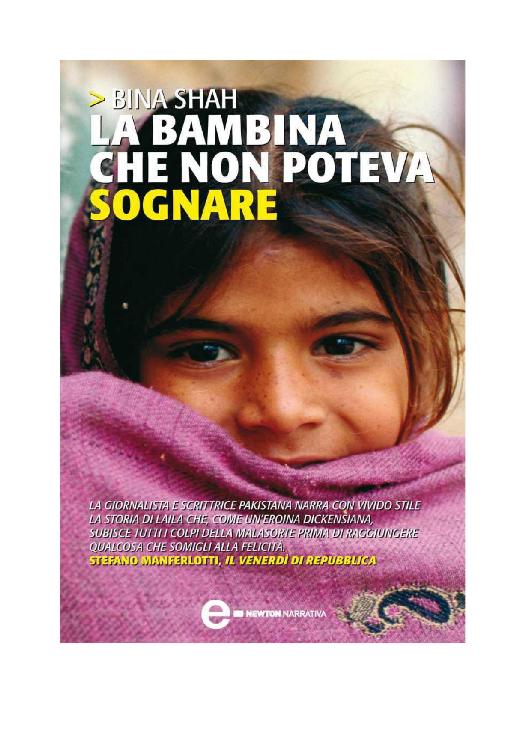 LA BAMBINA CHE NON POTEVA SOGNARE