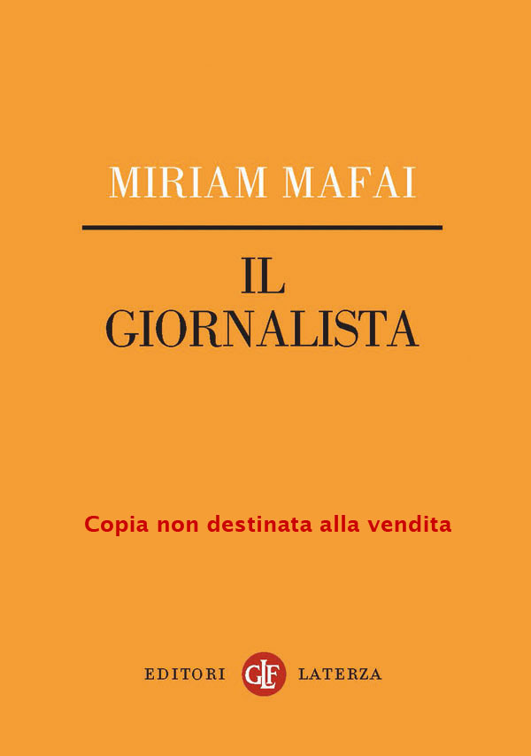 Il giornalista