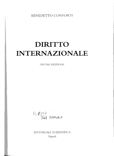 Diritto internazionale