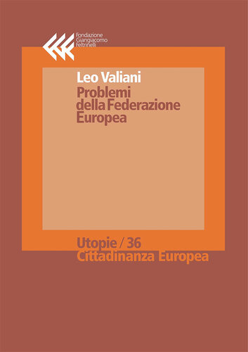 Problemi della Federazione Europea