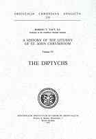 The diptychs (Orientalia Christiana analecta)