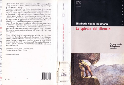 La spirale del silenzio : per una teoria dell'opinione pubblica