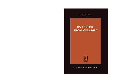 Un diritto incalcolabile