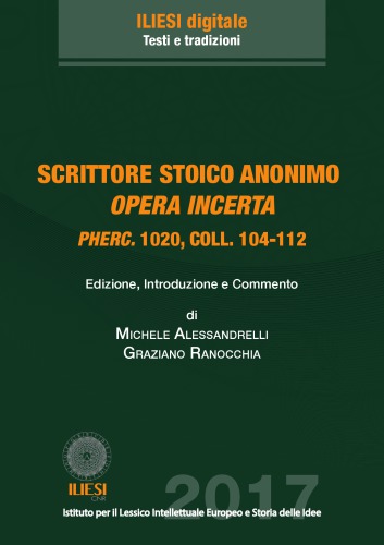 Opera incerta : PHerc. 1020, coll. 104-112