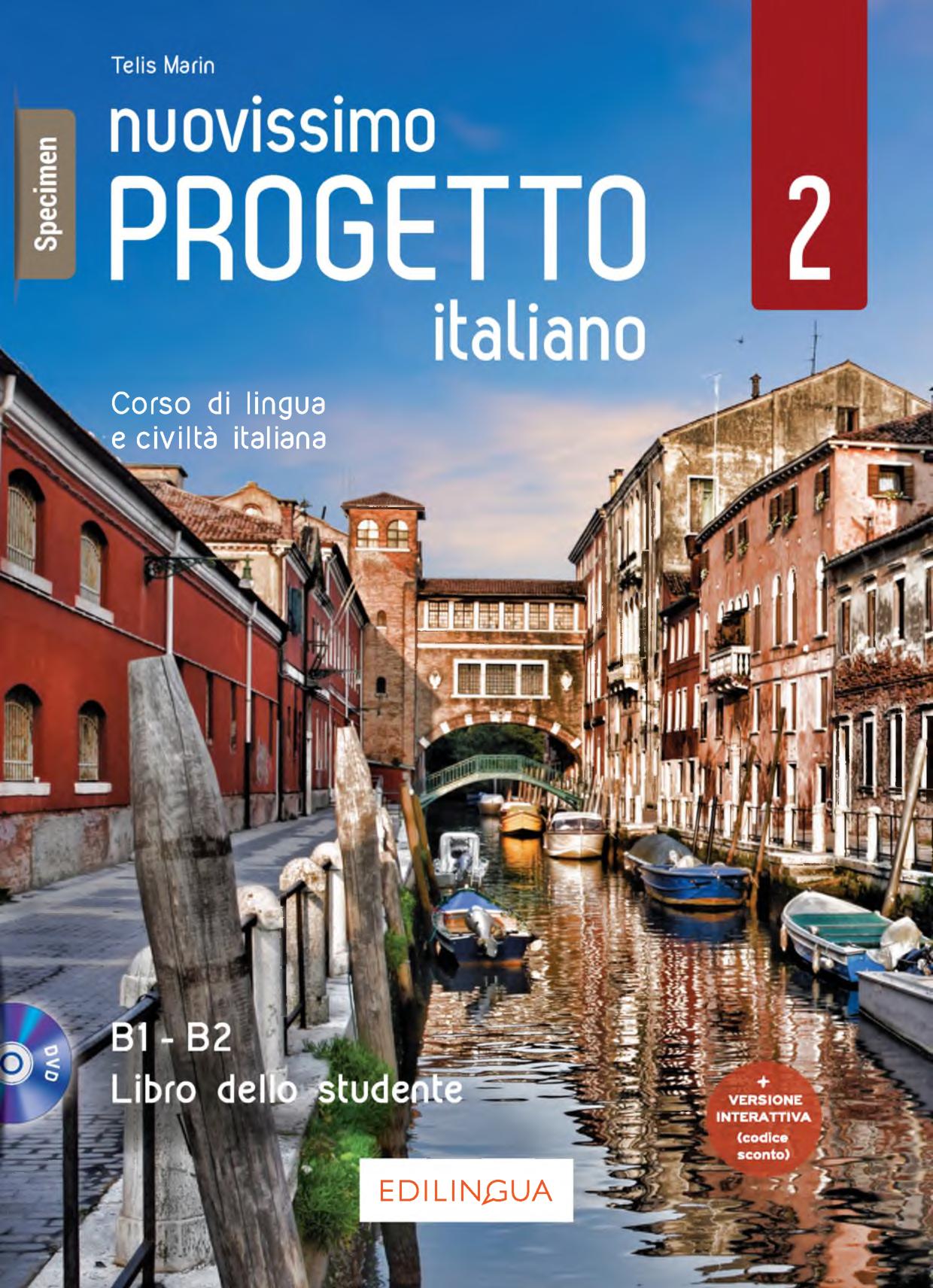 Nuovissimo progetto italiano : corso di lingua e civilità italiana : 2