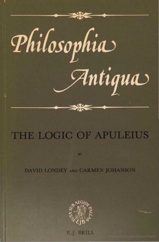 The Logic of Apuleius