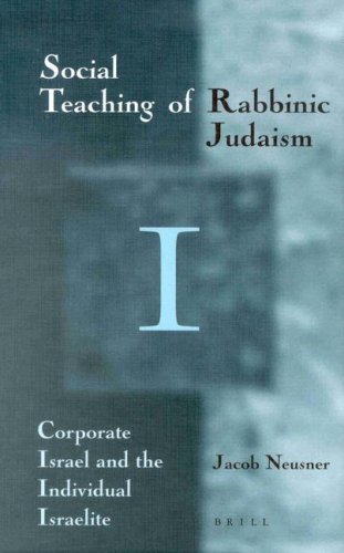 The social teaching of rabbinic Judaism