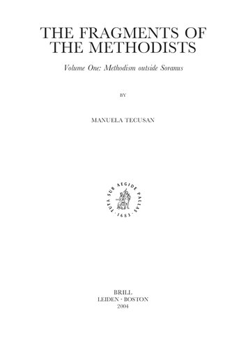 The Fragments of the Methodists, Volume One