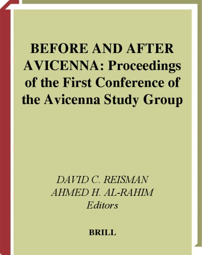 Before and After Avicenna