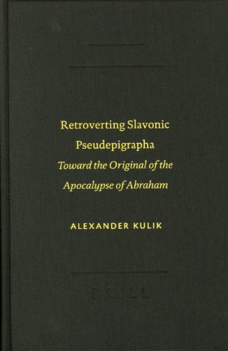 Retroverting Slavonic Pseudepigrapha