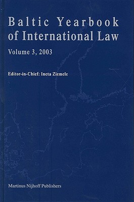 Baltic Yearbook of International Law, Volume 3 (2003)