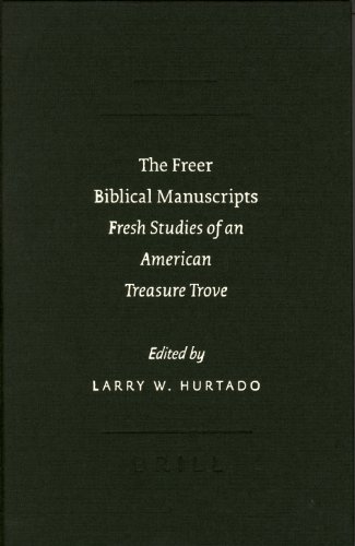 The Freer Biblical Manuscripts