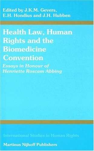 Health Law, Human Rights And The Biomedicine Convention