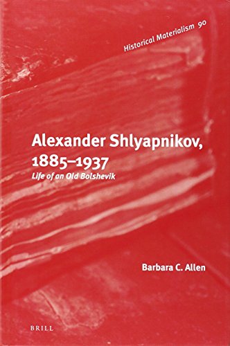 Alexander Shlyapnikov, 1885-1937