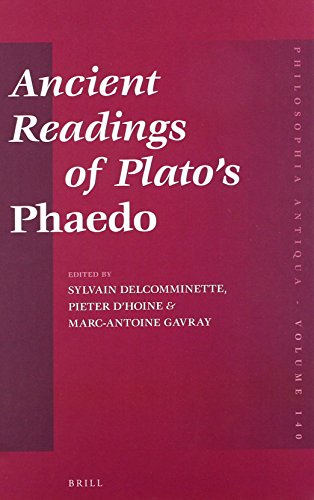 Ancient Readings of Plato S Phaedo