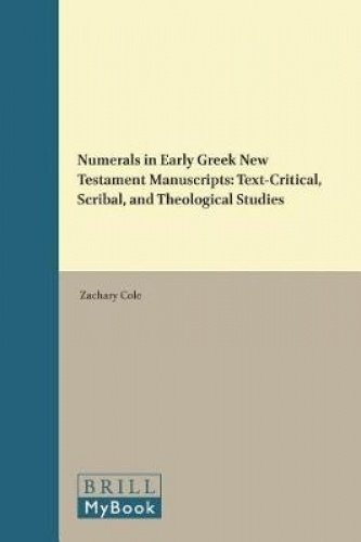 Numerals in Early Greek New Testament Manuscripts