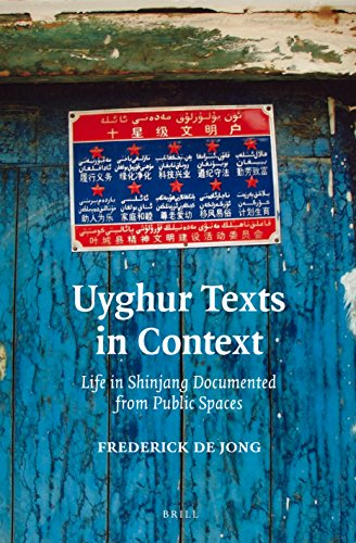 Uyghur texts in context : life in Shinjang documented from public spaces