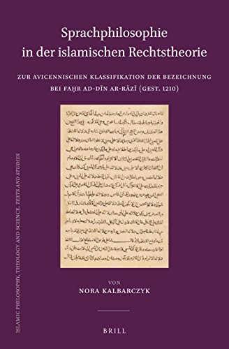 Sprachphilosophie in Der Islamischen Rechtstheorie