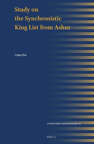 Study on the Synchronistic King list from Ashur