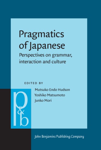 Pragmatics of Japanese