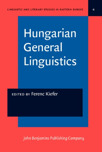 Hungarian General Linguistics