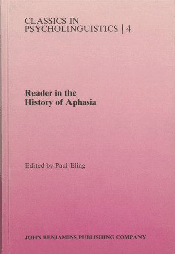 Reader in the History of Aphasia