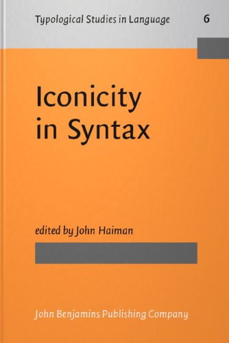 Iconicity in Syntax