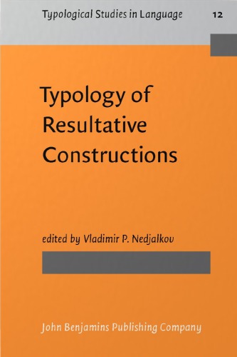 Typology Of Resultative Constructions