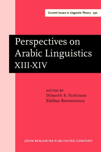 Perspectives on Arabic Linguistics