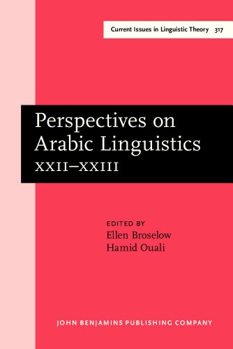 Perspectives on Arabic Linguistics