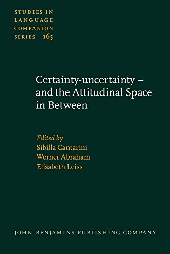 Certainty-Uncertainty - And the Attitudinal Space in Between
