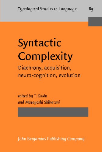 Syntactic Complexity