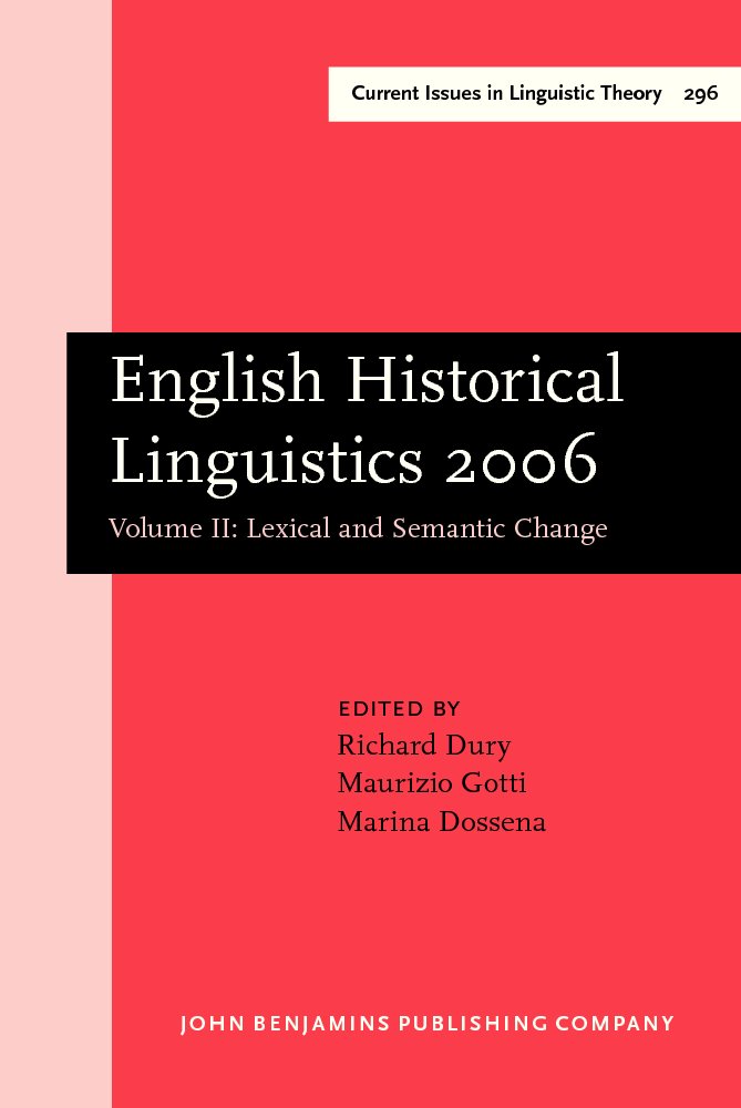 English Historical Linguistics 2006
