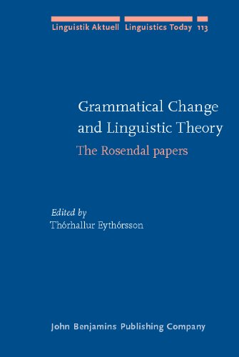 Grammatical Change and Linguistic Theory