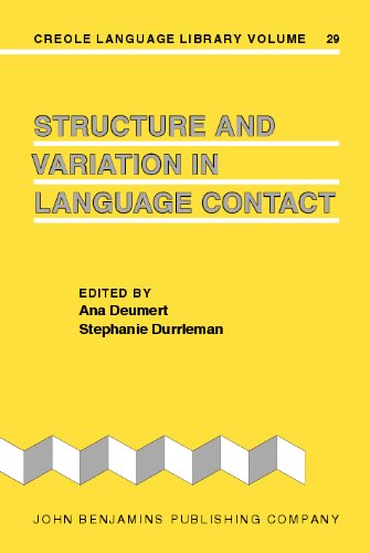 Structure and Variation in Language Contact