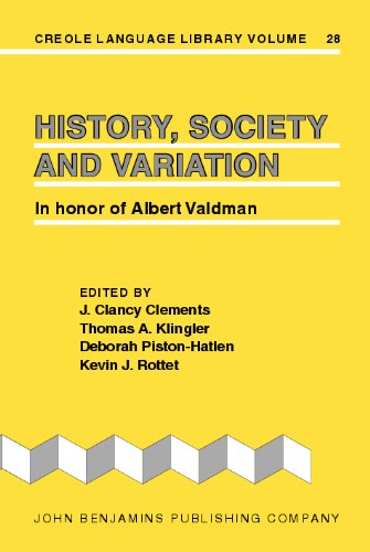 History, Society and Variation