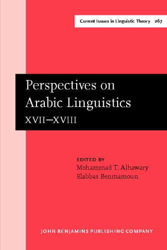 Perspectives on Arabic Linguistics