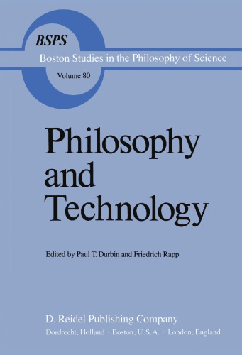 Philosophy And Technology