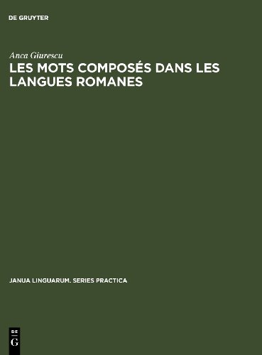 Les Mots Compos S Dans Les Langues Romanes