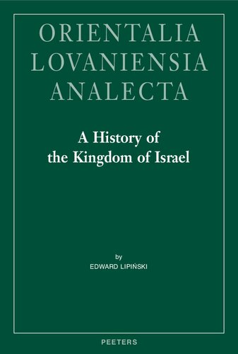 A History of the Kingdom of Israel