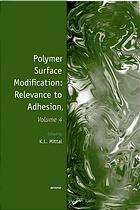 Polymer Surface Modification