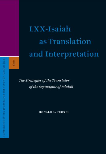 LXX-Isaiah as Translation and Interpretation